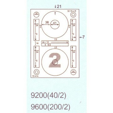 【文具通】阿波羅9600影印自黏標籤貼紙CD片用100入 P1410323【APP滿額下單4%點數(單一帳號最高1500點)】5/31止