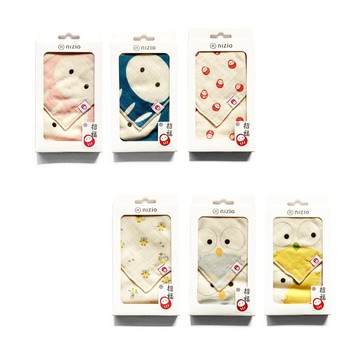 nizio 招福領巾方巾組 (6種花色)