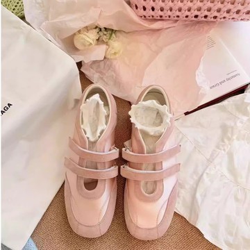 🔥台灣出貨🔥瑪麗珍鞋 複古魔術貼平底德訓鞋女百搭圓頭內增高瑪麗珍單鞋子  女鞋  瑪莉珍 瑪麗鞋