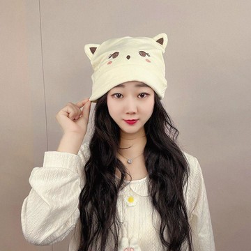 🌟臺灣出貨🌟睡眠帽月子帽純棉產婦帽防風護額產後大頭圍坐月子帽子髮帶包頭 睡帽 冷帽 頭巾帽 堆堆帽 包頭帽