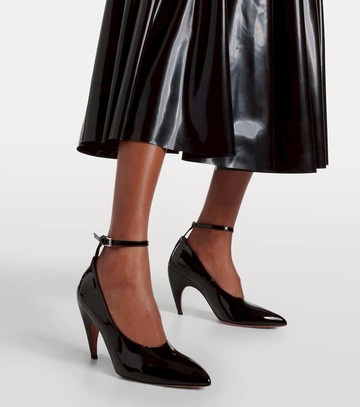 Alaïa Shark patent leather pumps
