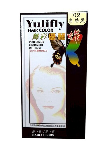 舞彩優麗蝶染髮 含天然植物配方 原料技術由德國默克製藥提供