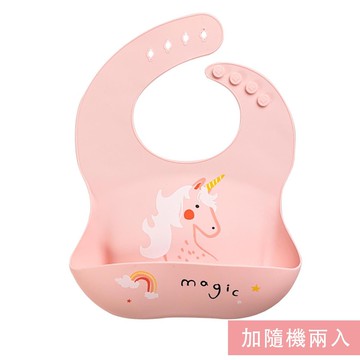 Muslin Tree - 防水好收納圍兜【3入】-雲朵飛馬+隨機2入 (32.5*22.5cm)