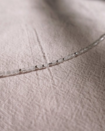 小天然石手鍊-月光石