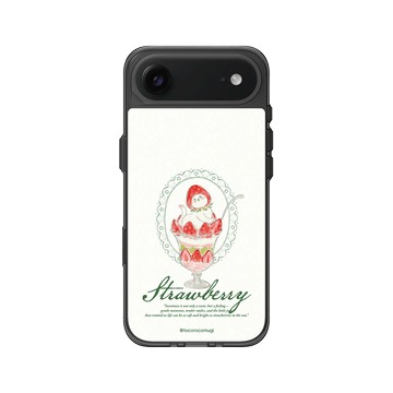 iPhone Air Clear (相機按鈕) 酷墨灰 - TOCOROCOMUGI - 草莓聖代貓