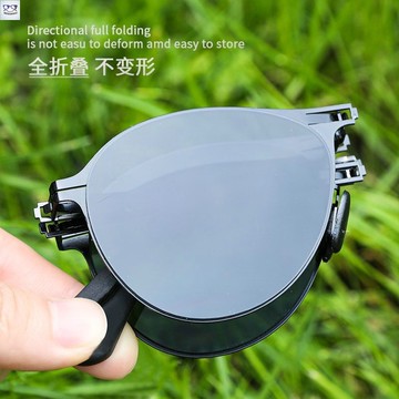 折叠墨鏡 折叠眼鏡 太陽鏡男款折疊墨鏡時尚男士硬漢眼鏡男戶外阻隔紫外線駕駛鏡