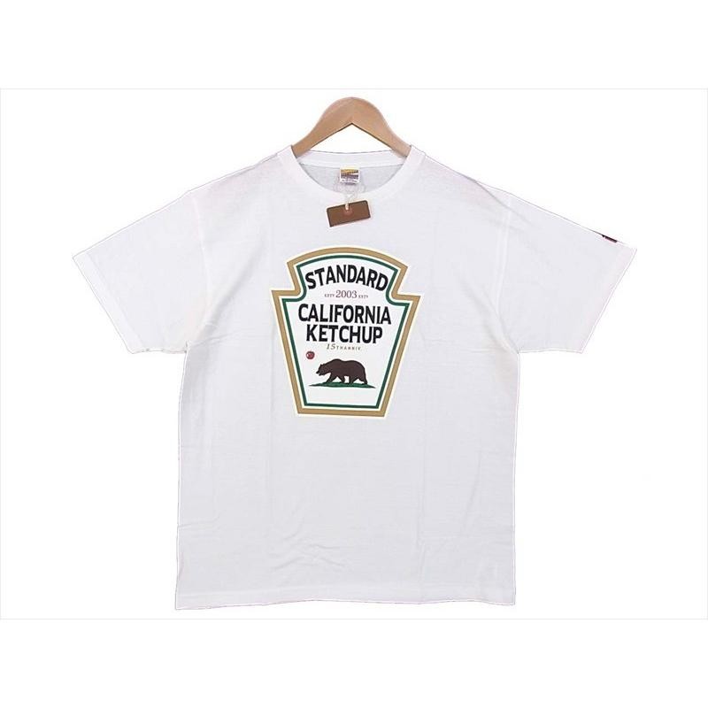 STANDARD CALIFORNIA スタンダード カリフォルニア 15周年 KETCHUP ケチャップ Tシャツ ホワイト系 XL  【新古品】【未使用】【中古】 | LINEブランドカタログ