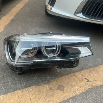 (質量保固）13-16款BMW X3 F25F26高配天使眼LED大燈總成原裝前大燈頭燈