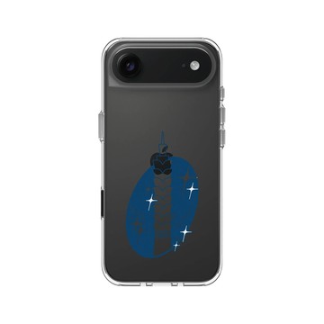 iPhone Air Clear Case（相機按鈕） 透明 - 台北101 - 台北101：微光極簡
