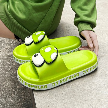 【現貨免運】超夯防滑透氣蘑菇拖鞋 男款室內家居厚底防臭軟彈舒適 學生宿舍涼拖限時優惠