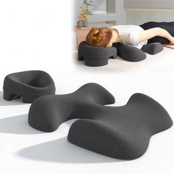 新款美容院趴趴枕頭記憶棉床上家用推拿臉枕不壓臉部按摩胸墊批發