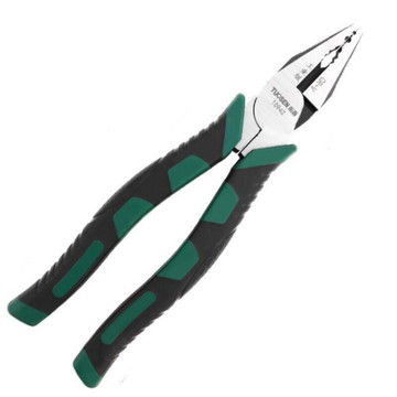 鋼絲鉗拓森8吋10942 省力鋼絲鉗8寸工業級CR-V鉻釩鋼.德式鋼絲鉗省力偏心鋼絲鉗 老虎鉗【54B4】 123便利屋