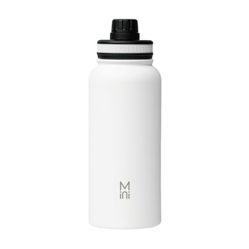 Mini磁力支架運動瓶1000ml-白