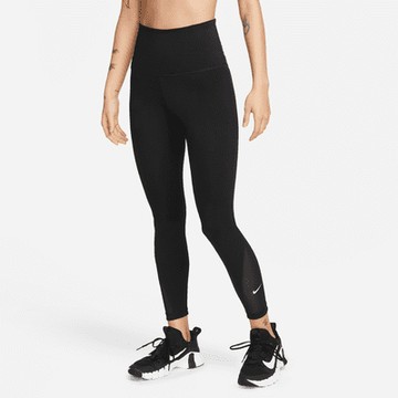 S.G NIKE One DV9021-010 黑 女款 Dri-FIT 快乾 高腰 九分 束褲 內搭褲