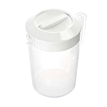 KEYWAY 聯府 冷水壺  透明色 + 白色  5L  1個