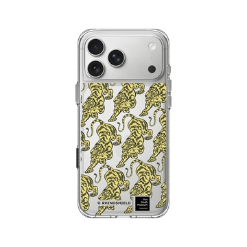 iPhone 17 Pro Max Clear Case（相機按鈕） 透明 - Van Gogh Museum - 老虎 - 重複圖案