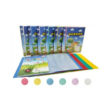 新德 A4 PP 素面 40入 學習檔案 資料簿 顏色隨機 307x240x25mm 12本 /箱 01-902【APP滿額下單10%點數(單一帳號最高5000點)】1/31止