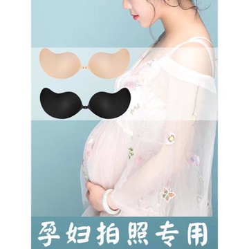 胸貼孕婦專用拍照女婚紗用大胸大碼防下垂吊帶用隱形乳貼夏季薄款