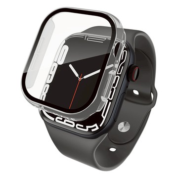 Apple Watch 第10代 46mm Tough 內建玻璃貼一體成型保護殼 - 透明