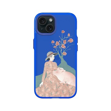 iPhone 15 Clear 激光藍 - 欣蒂小姐 Miss Cyndi - 靈獸 / 吾與紅櫻