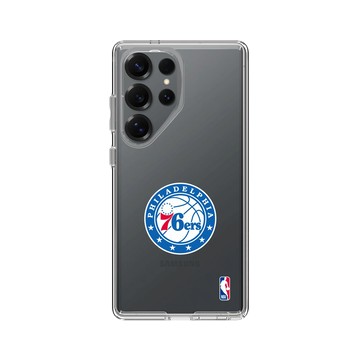 Galaxy S25 Ultra Clear 透明 - NBA - Logo-費城76人 Philadelphia 76ers