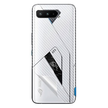 (台灣製)【o-one】大螢膜PRO ASUS ROG Phone 5 Ultimate ZS673KS 全膠背面保護貼 手機保護貼-CARBON款