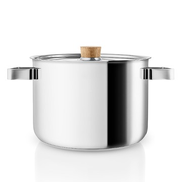 Evasolo 不鏽鋼雙耳湯鍋 附蓋