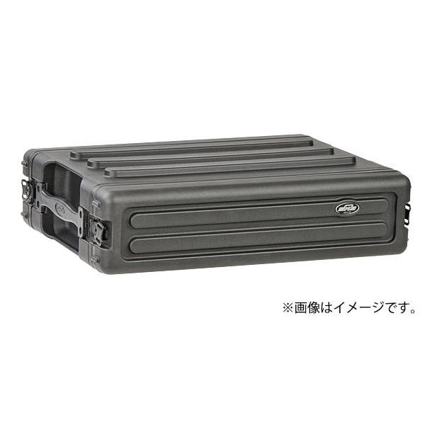 SKB（エスケービー） ラックケース・ABS樹脂仕様 R2S 2Uラックケース シャローラック