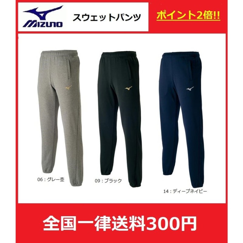 MIZUNO スウェットパンツ 32MD7160 通販 LINEポイント最大GET | LINEショッピング