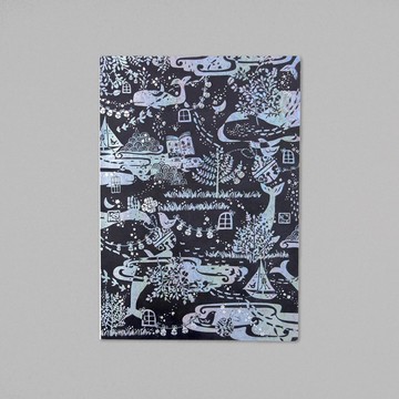 misuzu uta A5 無印筆記本 鯨魚法會