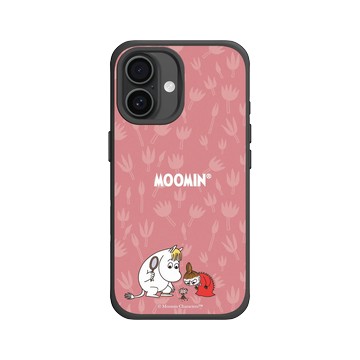 iPhone 16 SolidX 黑 - Moomin - 歌妮＆小美