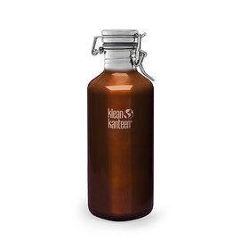 ├登山樂┤ 美國 Klean Kanteen 經典可利鋼瓶(快扣密封) 40oz/1182ml-黑麥棕 # K40CSLK-DA