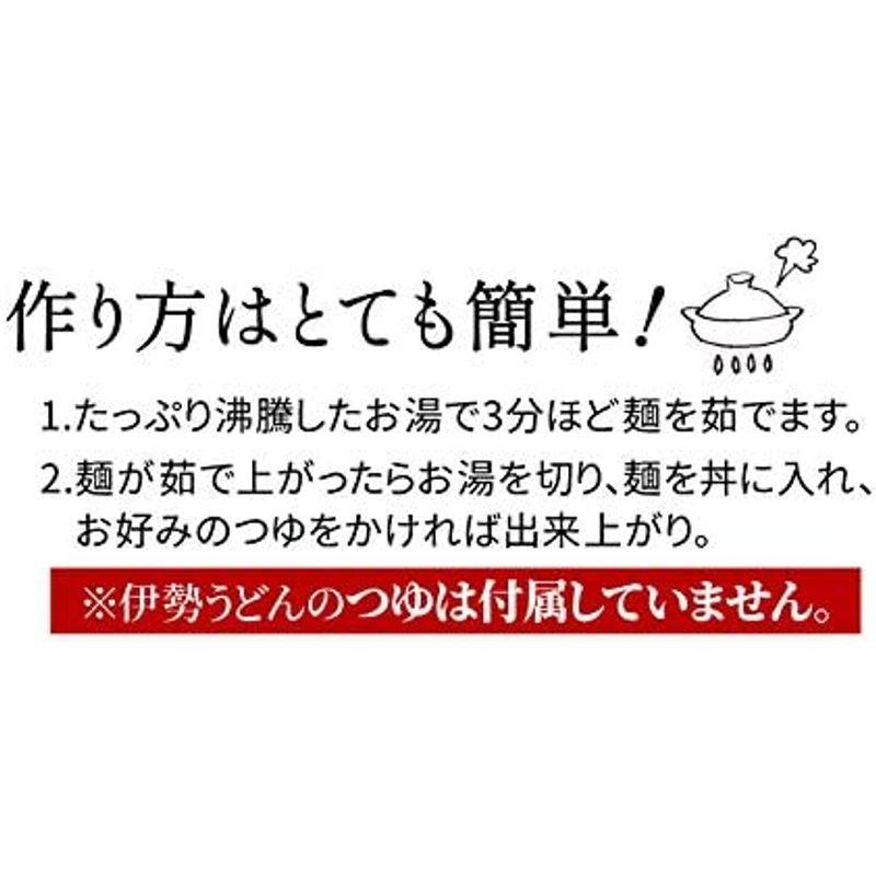 手打ち式伊勢うどん麺だけタイプ１０食入 つゆ無(簡易パッケージうどん） 本場伊勢よりお届け 通販 伊勢うどん