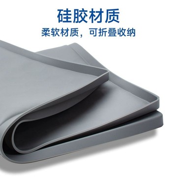 🔥高雄有貨🔥冰箱洗衣機底部防漏水硅膠墊地墊耐髒防水墊廚房收納墊櫥櫃防潮墊
