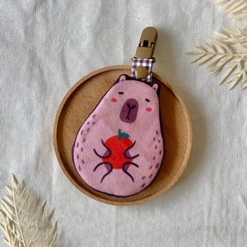 原創 平安符袋/水豚