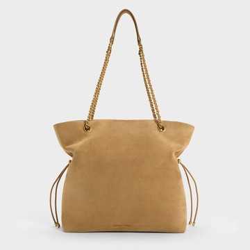 Arya 麂皮肩背包