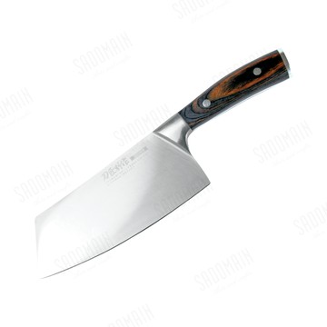 刀匠別作日式菜刀(尖) 積層木(27.8cm) │日本純鋼 KK708