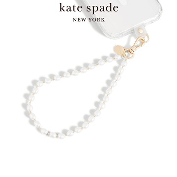 kate spade 精品手機掛鍊 掛繩 海洋珍珠