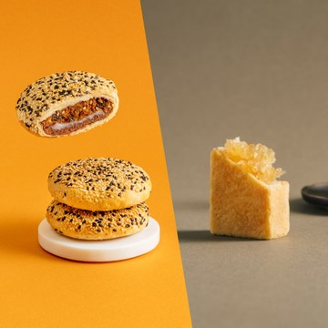 【宅配/門市取貨/超商取貨】植萃Q鳳禮盒｜善Q餅5入＋鳳梨酥8入