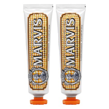 MARVIS 台灣公司貨 義大利牙膏 澄花薄荷  75ml  2條