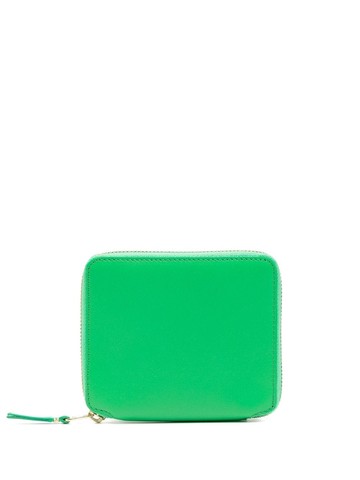Comme Des Garçons Wallet - all-around zip-fastening wallet - men - Leather - One Size - Green