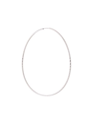 Maria Black - 14kt white gold Liv 65mm hoop earring - women - 14kt White Gold - One Size - SILVER