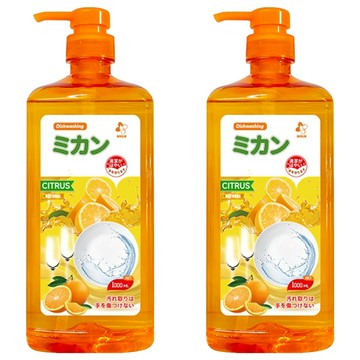 MOLN 日本製 洗碗精 2瓶組  1L  1組