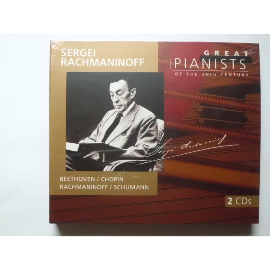 Great Pianists of the 20th Century   Sergei Rachmaninoff CDs    CD