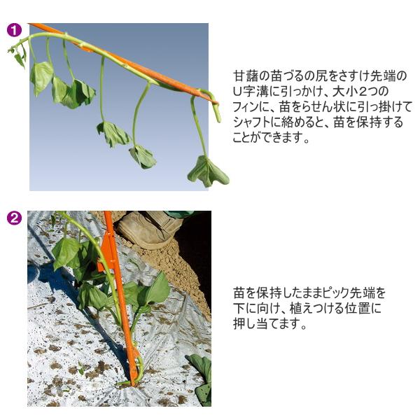 サンエー　かんしょ植付器　さすけ　AP-02　甘藷 さつまいも 苗挿し棒