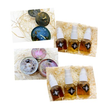 【藥魂防禦反彈組合】防小三蠟燭(OR)防小人蠟燭 (+) 家庭保護蠟燭 (+) 淨化噴霧(+)通關噴霧 生日禮物 交換禮