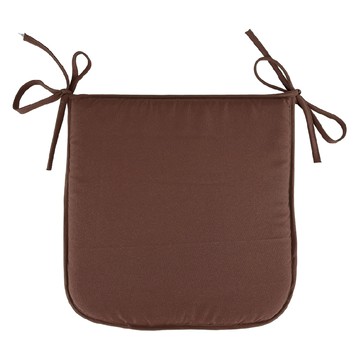 無印風綁帶坐墊-泥棕色