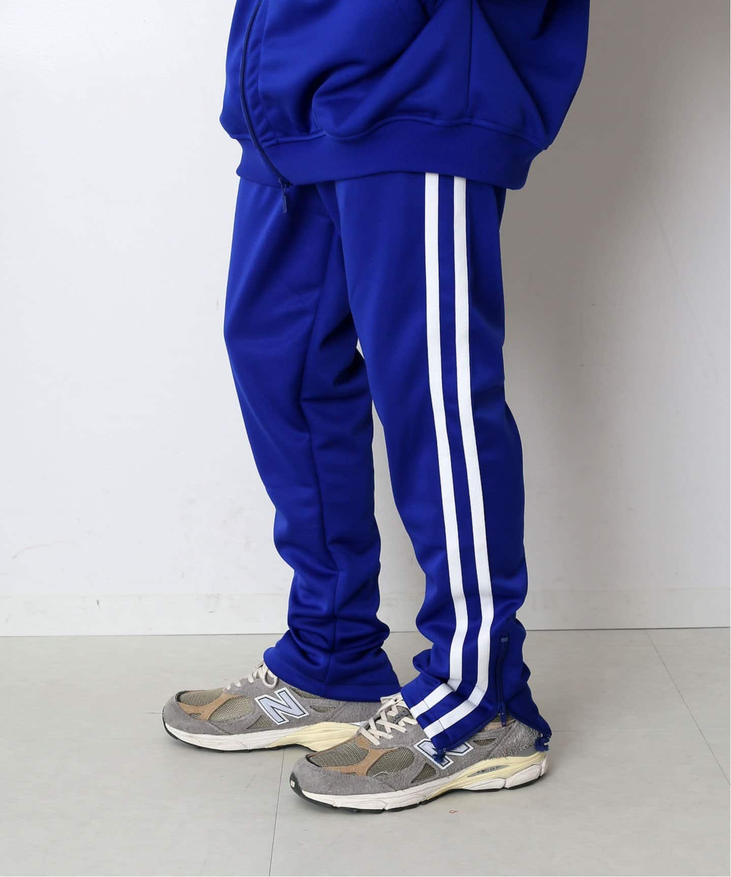 doublet INVISIBLE TRACK PANTS ブルー Sサイズ lhee.org