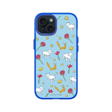iPhone 15 Clear 激光藍 - Le Petit Prince 小王子 - 壁紙 - 圖樣