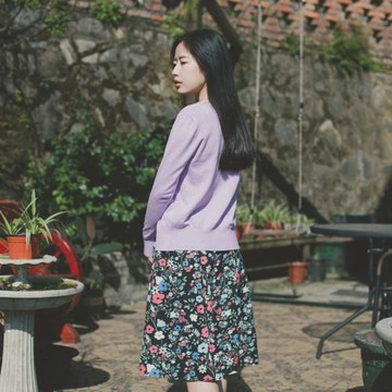 2025春夏新款女裝卷邊針織開衫絲光棉寬松大碼空調衫防曬衣外套女